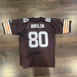 Kellen Winslow Browns NFL Jersey size L #nfl #vintage